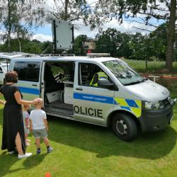Na dětský den přijela i policie