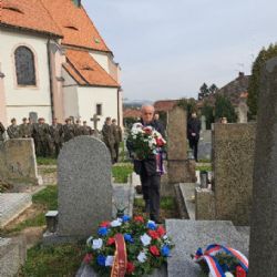 Na generála Ereta z Červeného Hrádku se vzpomínalo v Dýšině