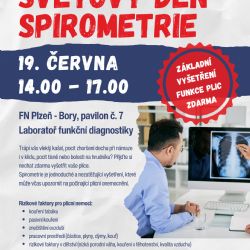 Na plicní klinice provedou zdarma spirometrii, odhalí onemocnění