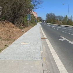 Na plzeňské Vejprnické mají nový chodník
