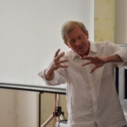 Na zámku v Nebílovech vystavuje Richard Konvička