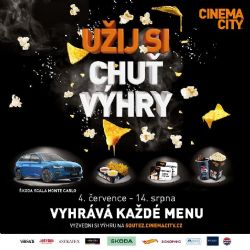 Nabité léto plné akcí, soutěží a speciálních nabídek v Cinema City. Včetně Plzně