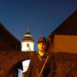 Náměstí v Domažlicích opět obchází ponocný
