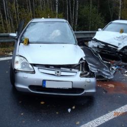 Nedělní nehoda u Železné Rudy: jeden mrtvý, tři zranění 