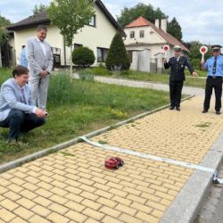 Nohu z plynu! V Radobyčicích odstartovalo úsekové měření rychlosti