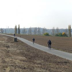 Nová cyklostezka propojila Újezd s Červeným Hrádkem