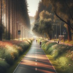 Nový úsek cyklostesky Greenway podél řeky Úhlavy v Plzni