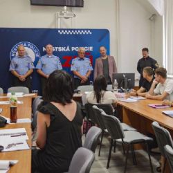 Od teorie k praxi: Začal nástupní kurz budoucích strážníků