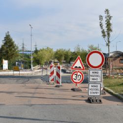 Oprava točky v Toužimské ulici vrcholí, uzavírka stále platí