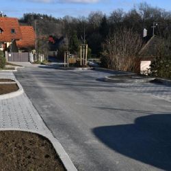 Oprava ulice Ve Višňovce v Božkově skončila