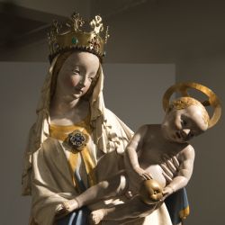 Originál Plzeňské madony se představuje veřejnosti zblízka na výstavě