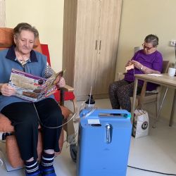 Oxygenoterapie pomáhá klientům s covidem i jinými dýchacími nemocemi 
