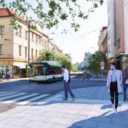 Plzeň čeká rozhodnutí o oživení Americké, chce snazší průjezd MHD i pohyb pěších