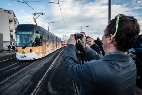 Foto: Plzeň má novou tramvajovou trať k Západočeské univerzitě na Borech
