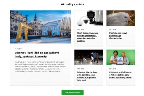 Foto: Plzeň má nový moderní web, je přehlednější, lépe se v něm orientuje