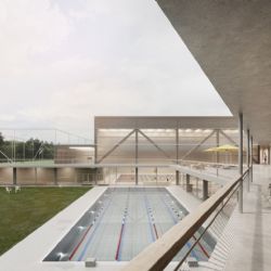 Architektonická soutěž na nový bazén na Borských polích zná vítěze