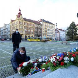 Plzeň si připomněla 102. výročí vzniku Československa pietním aktem 