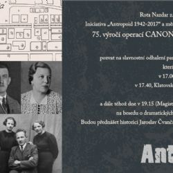 Plzeň si v úterý připomene 75. výročí operace Anthropoid a Canonbury