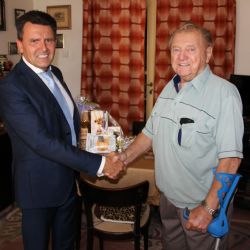 Plzeňák Václav Tichý oslavil devadesátku