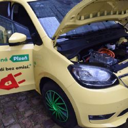 Plzeňský magistrát rozšířil svůj vozový park o první elektromobil 