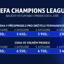 Předprodej balíčků na LM startuje pro permanentkáře už v úterý