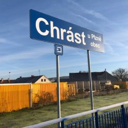 Přesunutá zastávka Chrást u Plzně obec zlepší komfort cestování