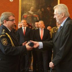 Prezident jmenoval ředitele plzeňských hasičů generálem