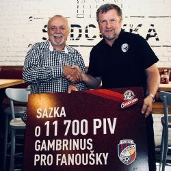 Přijďte si v neděli na fotbal pro pivo, které pro vás vyhrál Pavel Vrba
