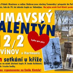 Přijďte v neděli do Palvínova oslavit sv. Valentýna
