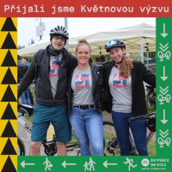 Přijměte v Plzni květnovou výzvu Do práce na kole, pěšky či poklusem