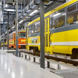 První z objektů modernizované vozovny v Plzni už slouží svému účelu
