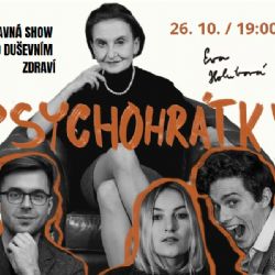 Říjnová Beseda: Psychohrátky s Evou Holubovou, buddhismus i portrét Tatabojs
