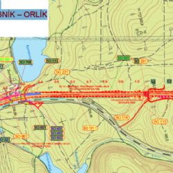 Rozšířenou silnici na Třemošnou překlene nová lávka pro pěší a cyklisty  