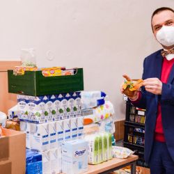 Sbírka Nový začátek shromáždila rekordní množství potravin i drogerie  