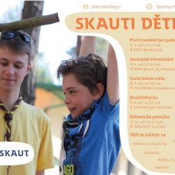 Skauti přivítají školní rok akcemi pro stovky dětí z Plzně i Štěnovic. Začíná se v pátek