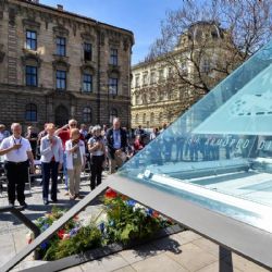 Slavnosti svobody zahájily pietní akty, promluvili při nich potomci veteránů