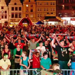 Sobotní zápas o titul s Teplicemi se bude promítat na plzeňském náměstí