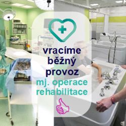 Stodská nemocnice obnovila plánované operace a provoz rehabilitace