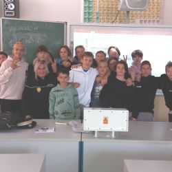 Strážníci končí sérii besed na Benešově základní škole