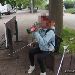 Strážníci ženě v Plzni na Americké zabavili lahev vína