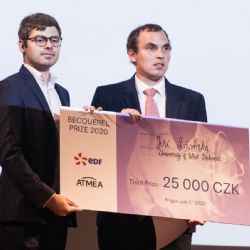Student ZČU získal prestižní cenu za jaderný výzkum