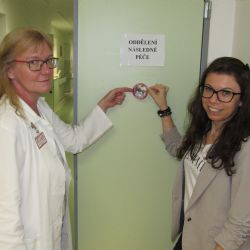 Sušická nemocnice dostala certifikát kvality nadace Taťány G. Brzobohaté
