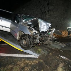 U Loučimi zemřel řidič po nárazu do viaduktu