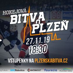 Univerzitní hokejová Bitva o Plzeň vypukne 27. listopadu