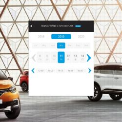 UNIWEB vytvořil online rezervační formulář k akci RENAULT MÁNIE S AUTO CB PLZEŇ A HITRÁDIEM FM PLUS