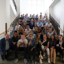 Úspěšní medailisté dětské olympiády 2019 se sešli na krajském úřadě