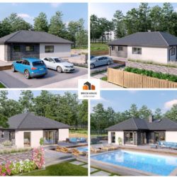 Uvažujete o vlastním bydlení? BrickHouse s.r.o. vám postaví rodinný bungalov na klíč!