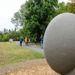 V Borském parku je nové hřiště s fyzikálními herními prvky