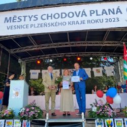 V Chodové Plané slavili ocenění Vesnice roku Plzeňského kraje