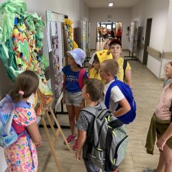 V janovickém Domově Clementas je k vidění výstava, kterou tvořili i ležící klienti 